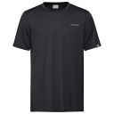 Head Easy Court Boys T-Shirt Black